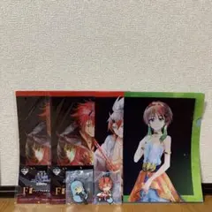 転スラ　ベニマル•ヒイロ　F賞クリアファイル　G賞ラバーストラップ