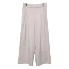 1305 【コムサモデルズ】 ワイドパンツ　カジュアル　(Ｍ)　チェック柄