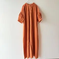 【 BEAMS heart 】リネンワンピース ※着画あり