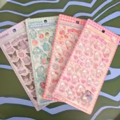 正規品　サンリオ　第二弾　ボンボンドロップシール　4枚セット