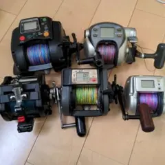 Daiwa 電動リール まとめ売り　5点　釣り　船釣り　アウトドア　リールのサムネイル