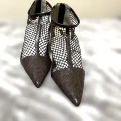 ESPERANZA メッシュ パンプス ブラウン