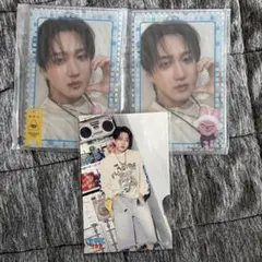 StrayKids サウナ オンラインくじ スリーブ ステッカー チャンビン