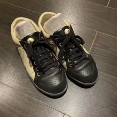 CHANEL スニーカー ブラック/ベージュのサムネイル