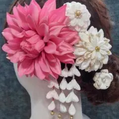 つまみ細工　髪飾り