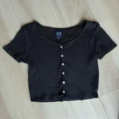 GAP ブラック ショートスリーブ Tシャツ XS