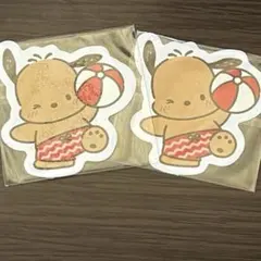 スシロー×サンリオ　はぴだんぶい　ポチャッコ　セット