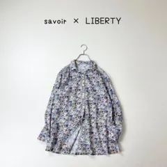 savoir × LIBERTY サヴォア　リバティ　ブラウスのサムネイル