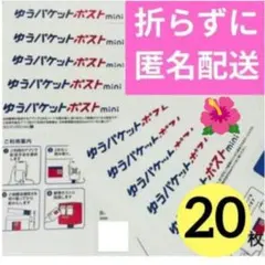【20枚】即発送◎ ★匿名★ ゆうパケットポスト mini ミニ 封筒