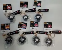 サンリオ黒ミャクミャク なりきりキーホルダーコンプリートセット