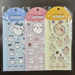 【正規品】韓国限定 ちいかわ マシュマロシール3枚セット