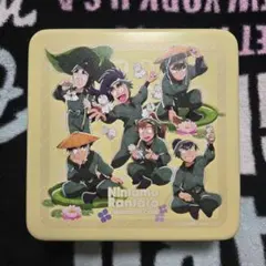 忍たま乱太郎　アニメイトカフェ　缶入りクッキー　六年生　梅雨の日