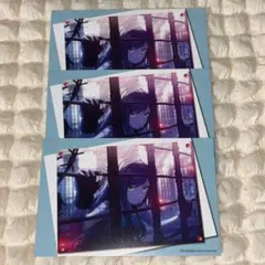 白石杏 アニメイト特典 3枚セット まとめ売り