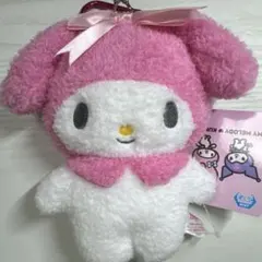 新品　マイメロディ リボンがま口ポーチ