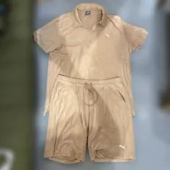PUMA ベージュ ジャージ上下セット XXL