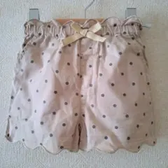 petit main プティマイン スカラップショートパンツ 100cm