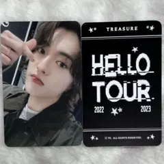 TREASURE ハルト HELLOTOUR MDトラベルキッ ト特典トレカ