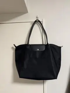 ロンシャン　ルプリアージュ　ネオ　ブラック トートバッグ L