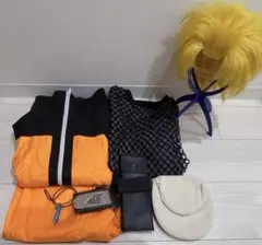 NARUTO うずまきナルト コスプレ ウィッグ セット