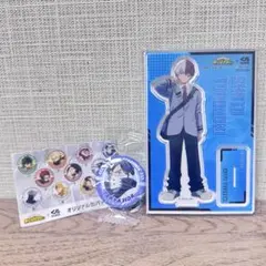 「僕のヒーローアカデミア」くら寿司コラボアクスタ・缶バッジ