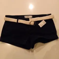 Abercrombie & Fitch ネイビーショートパンツ サイズ2