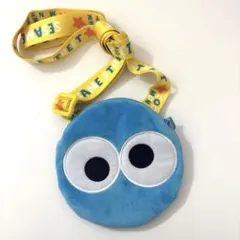 セサミストリート クッキーモンスターポーチ