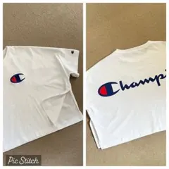 Ｌ【チャンピオン】ポンチョ風Tシャツ