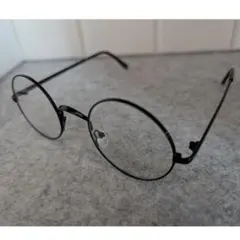 クリアレンズサングラス 黒縁 クリアレンズ 伊達メガネ UVカット