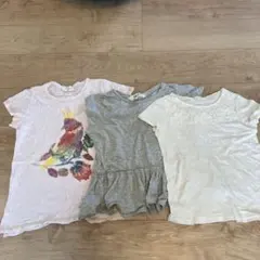 H＆M  120cm   Tシャツ　３枚セット　女の子