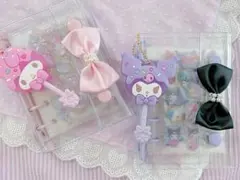 シール帳♡完成品 クロミ♡ボンボンドロップシール　コットンパフィー サンリオ