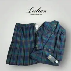 [タグ付 未使用品] レリアン セットアップ 68000円 ダブル 金ボタン