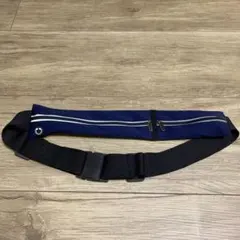 【新品】ウエストポーチ ネイビー ポケット２個￼￼