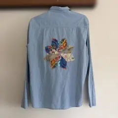 チチカカ　TITICACA シャンブレーシャツ