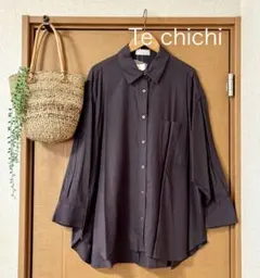 新品！Te chichi 7590円→2090円 リネン ＆ レーヨン シャツのサムネイル