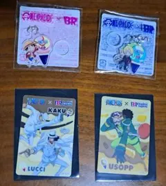 サーティワン ワンピース コラボ アクリルチャーム　コレクションカード