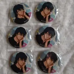新テニスの王子様 くつろぎタイム 缶バッジ 忍足侑士 6点