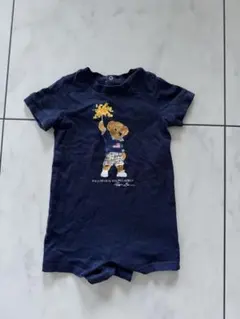 Polo Ralph Lauren ネイビー ロンパース 12M