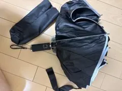 折りたたみ傘 自動開閉 ブラック