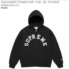 supreme＆Champion コラボジップパーカー