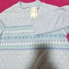 ユニクロ　150　フリース　上着のみパジャマ