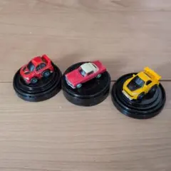 ミニカーセット 赤と黄色 3台