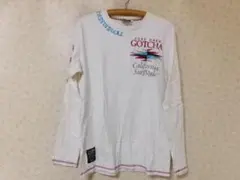 103115　GOTCHA ガッチャ　ロンT　白　サイズXL
