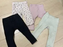 レギンスセット 80.90cm 4点セット　女の子　ユニクロ