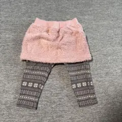 UNIQLOベビー スカッツ ボアスカート ノルディック柄