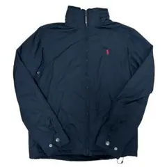 【美品】ラルフローレン★刺繍口ゴ フード収納 ジャケット XS