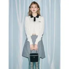 【LILY BROWN×MARY QUANT】ニットアンサンブル (WHT)