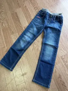新品未使用 デニム ジーパン 140 男の子 女の子 ユニセックス