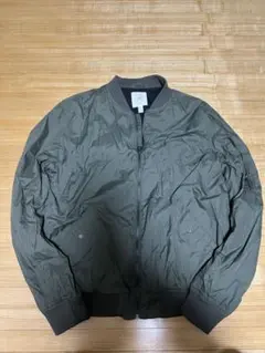 H&M MA-1 フライトジャケット Lサイズ オリーブグリーン