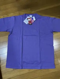 ショップ別注チャンピオンT1011 グレイッシュパープル　L 未使用品