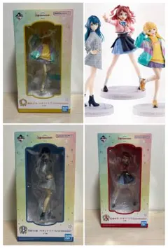 一番くじ 学園アイドルマスター Part2 A咲季 B手毬 Cことね フィギュア